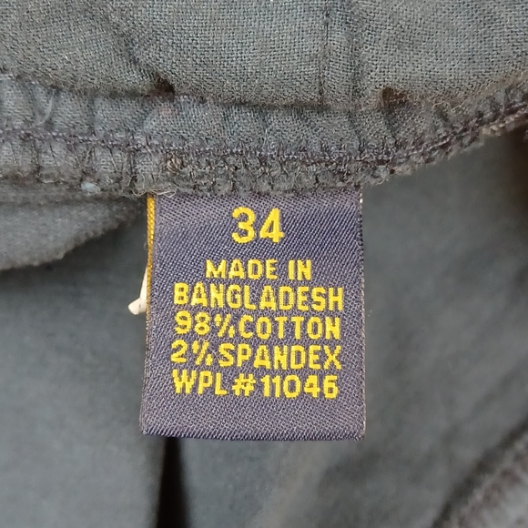 VTG 1946 Wale Corduroy Pant Size 34 5 Pocket Color Marine Blue Men Cotton Blend - Picture 11 of 14